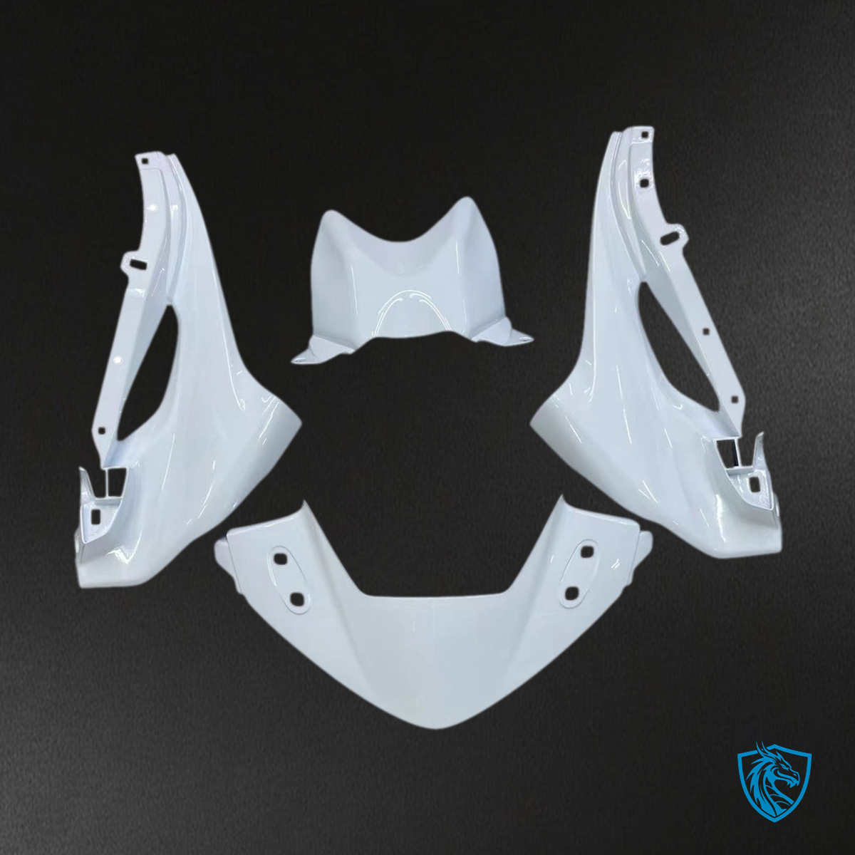 Honda CBR250R (2011-2015 )  Fairing Kit -  White and Black - ABS Bodywork