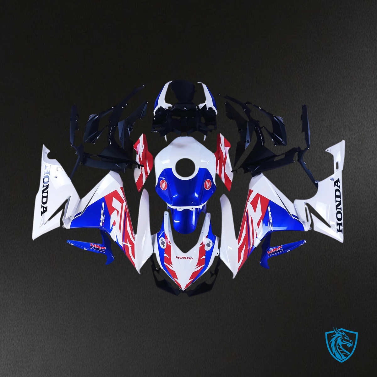 Honda CBR400R (2022-2023) Red & Blue - Fairing Kit