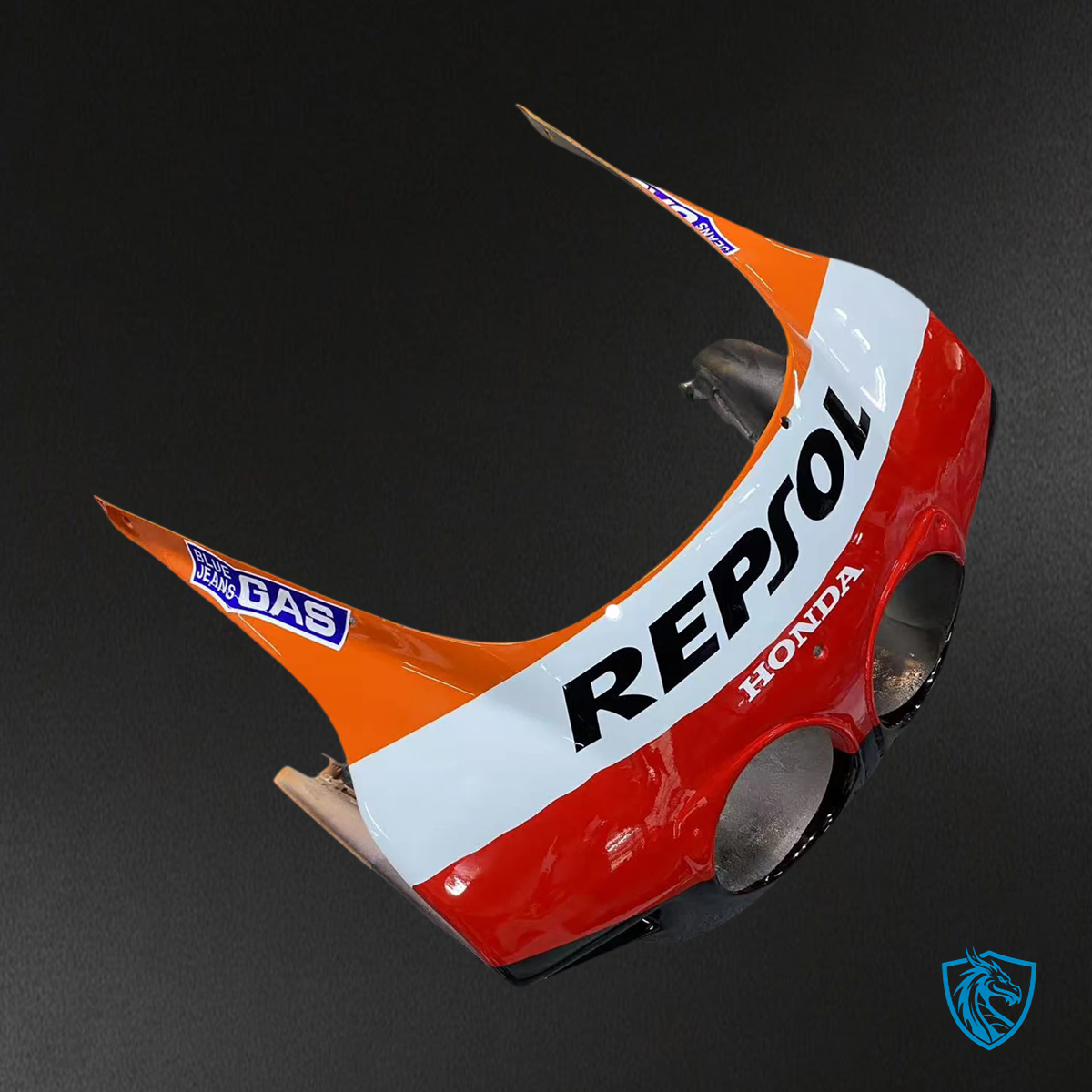 Honda CBR400RR NC23 (1987-1989) Orange & Red Repjol - Fairing Kit