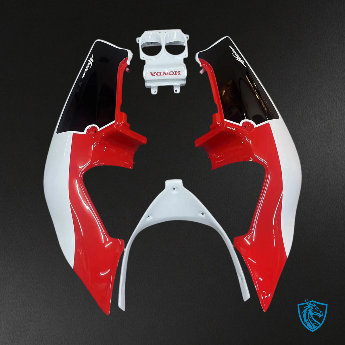 Honda CBR400RR NC23 (1987-1989) Red & Blue - Fairing Kit