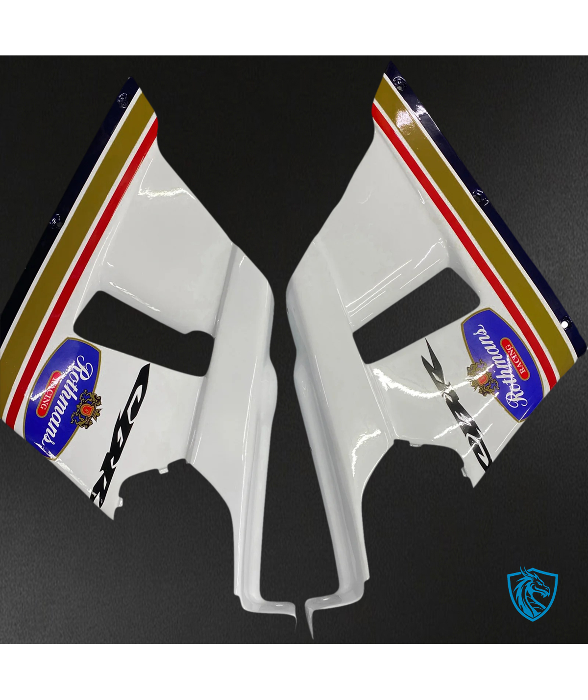 Honda CBR400RR NC29 (1990-1999) Yellow & Blue Stripe - Fairing Kit
