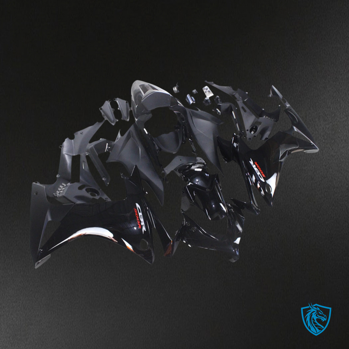 Honda CBR500R (2013-2015) Black - Fairing Kit