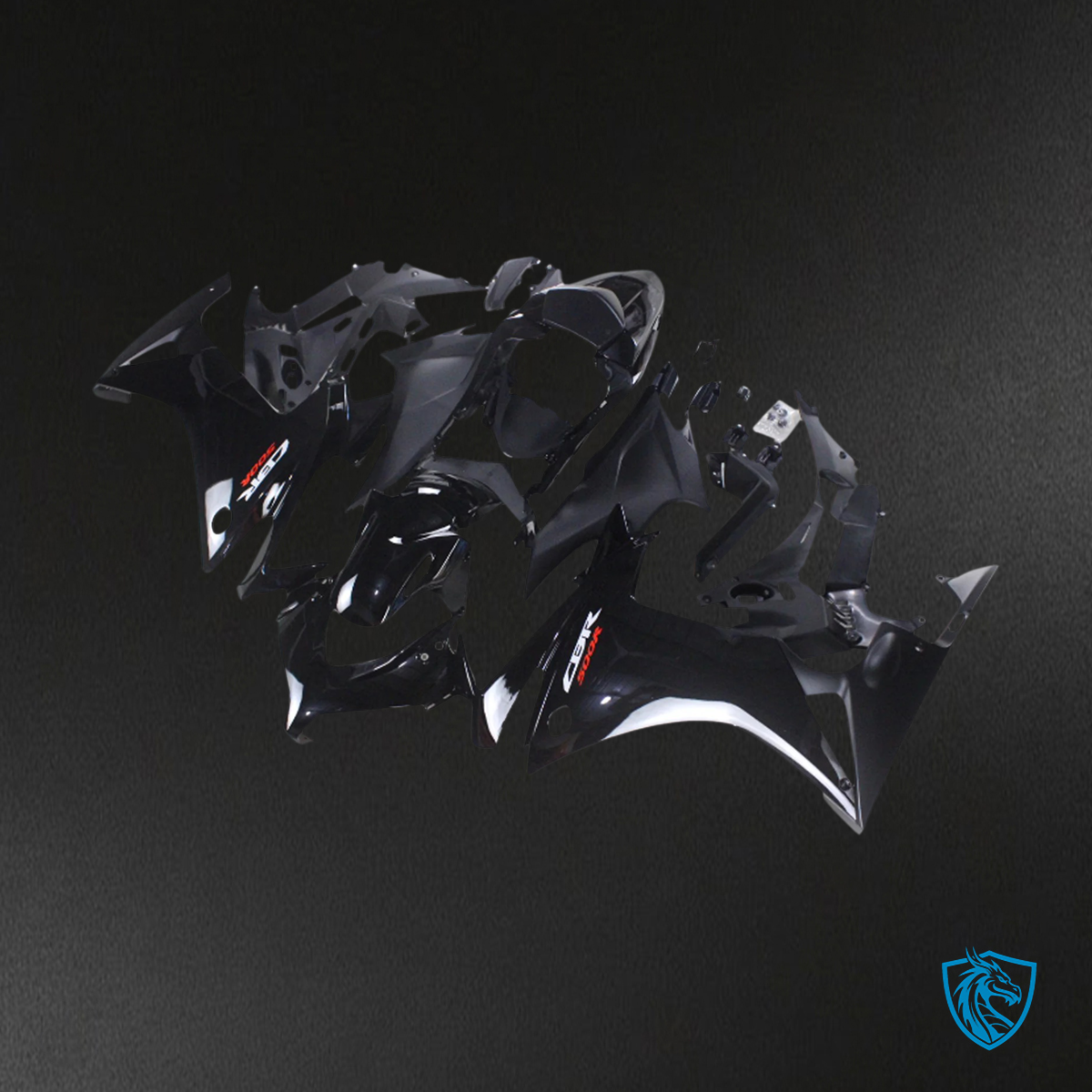 Honda CBR500R (2013-2015) Black - Fairing Kit