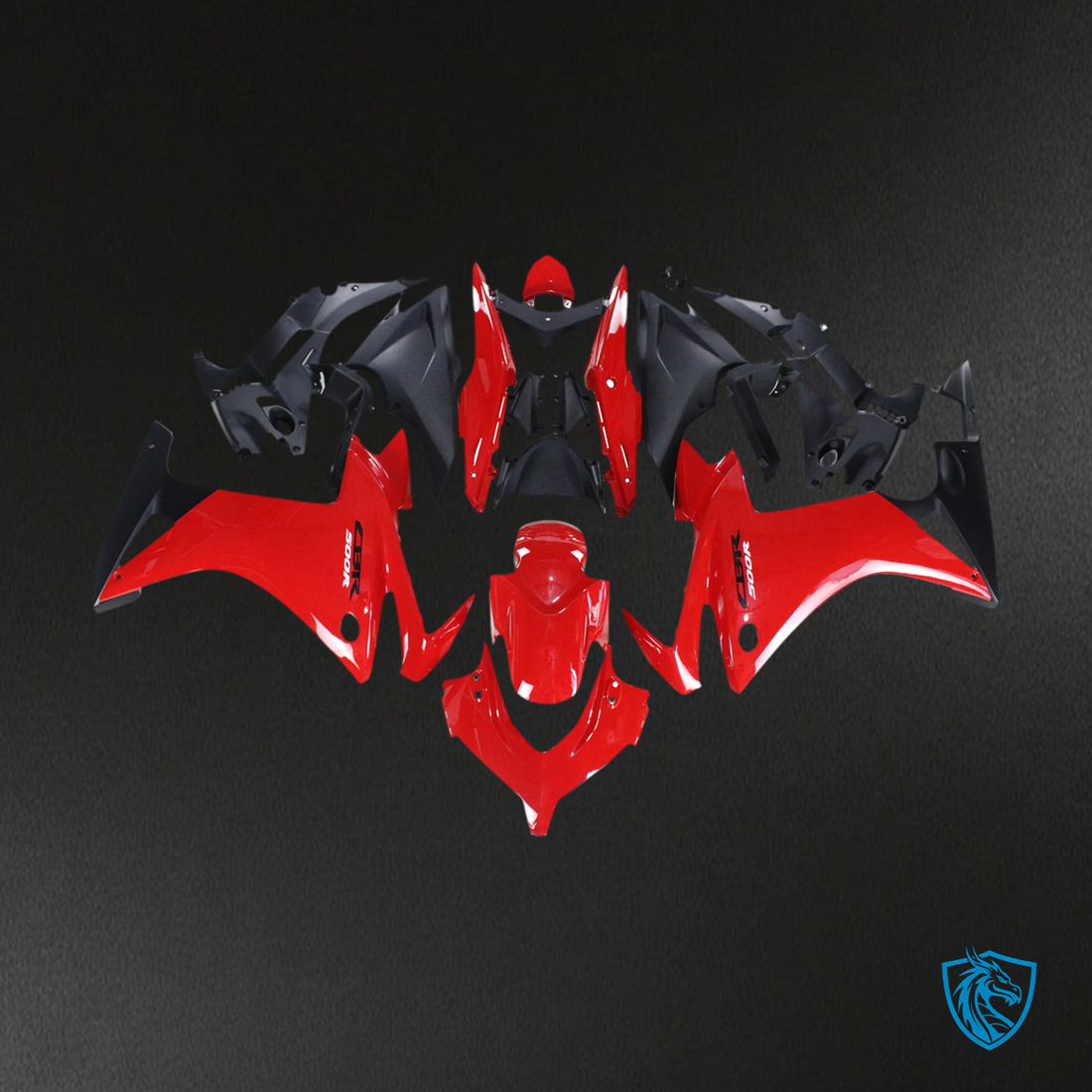 Honda CBR500R (2013-2015) Red - Fairing Kit