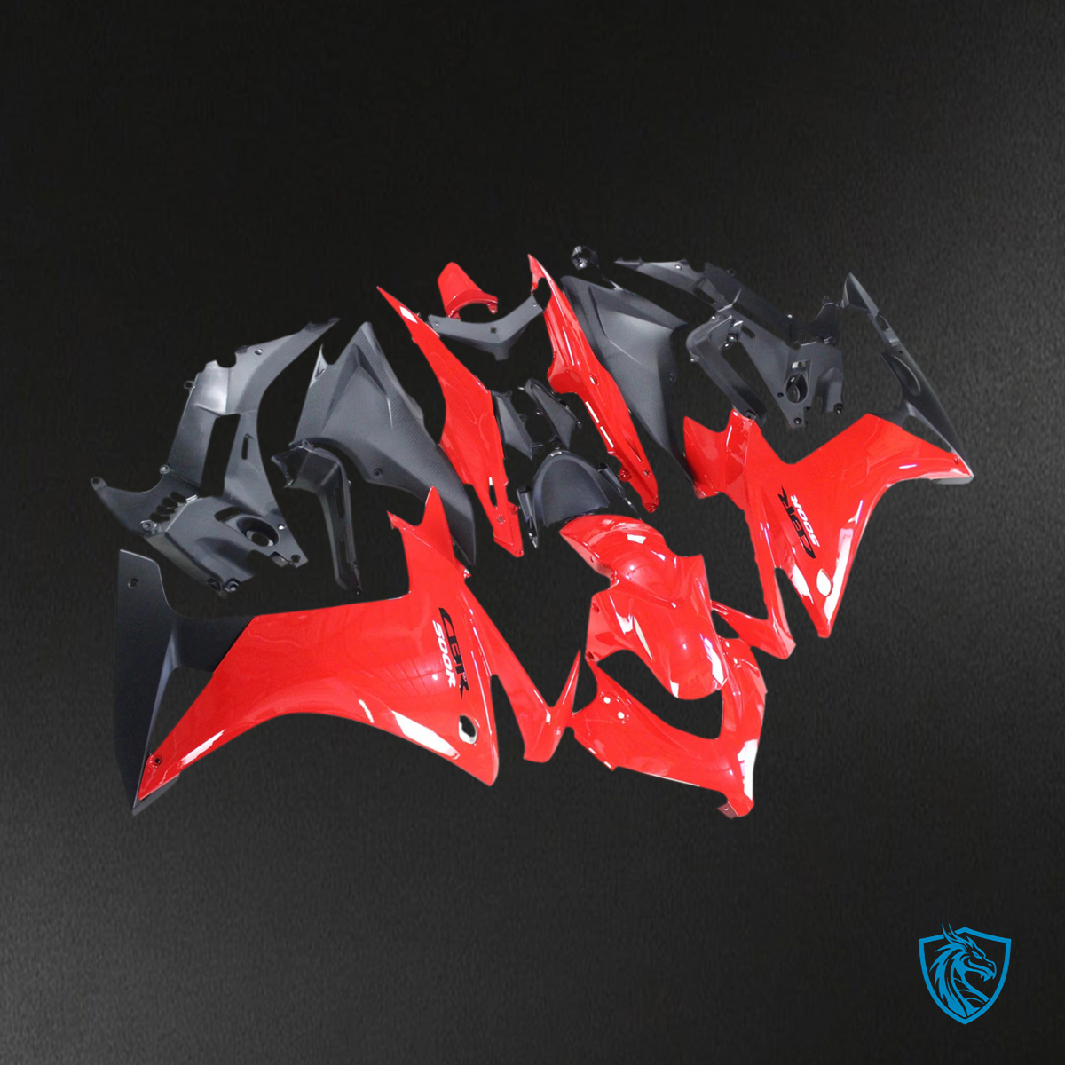 Honda CBR500R (2013-2015) Red - Fairing Kit