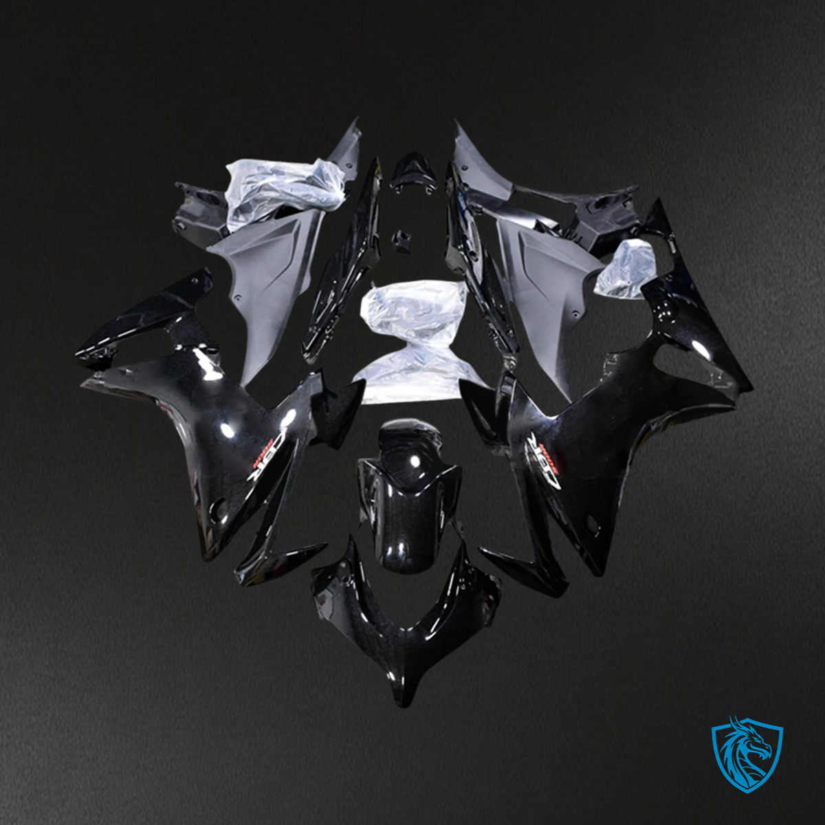 Honda CBR500R (2013-2015) Black - Fairing Kit