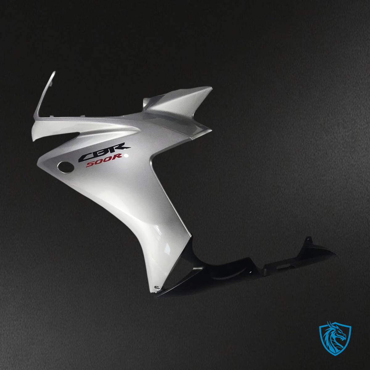 Honda CBR500R (2013-2015) Silver & Black - Fairing Kit
