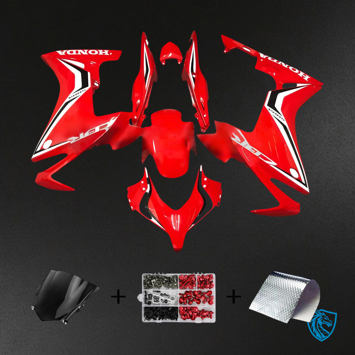 Honda CBR500R (2013-2015) Red - Fairing Kit