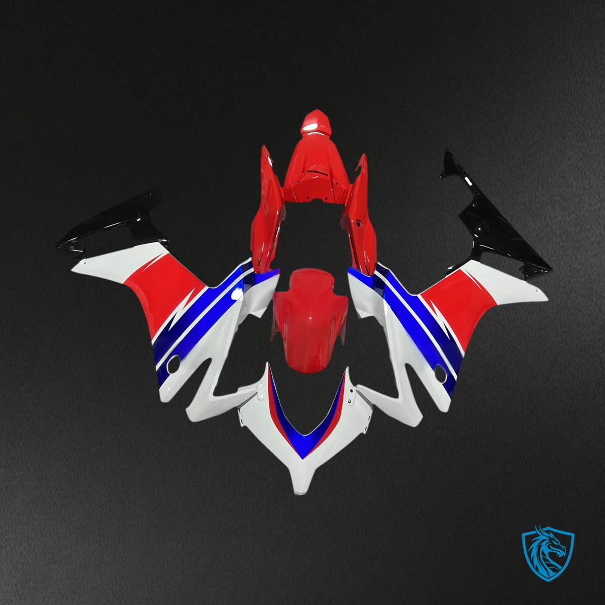 Honda CBR500R (2013-2015) Red White & Blue Line - Fairing Kit