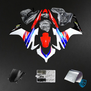 Honda CBR500R (2013-2015) Red & Blue Style 1 - Fairing Kit