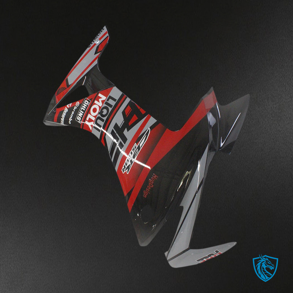 Honda CBR500R (2013-2015) Red & Gray Style 1 - Fairing Kit