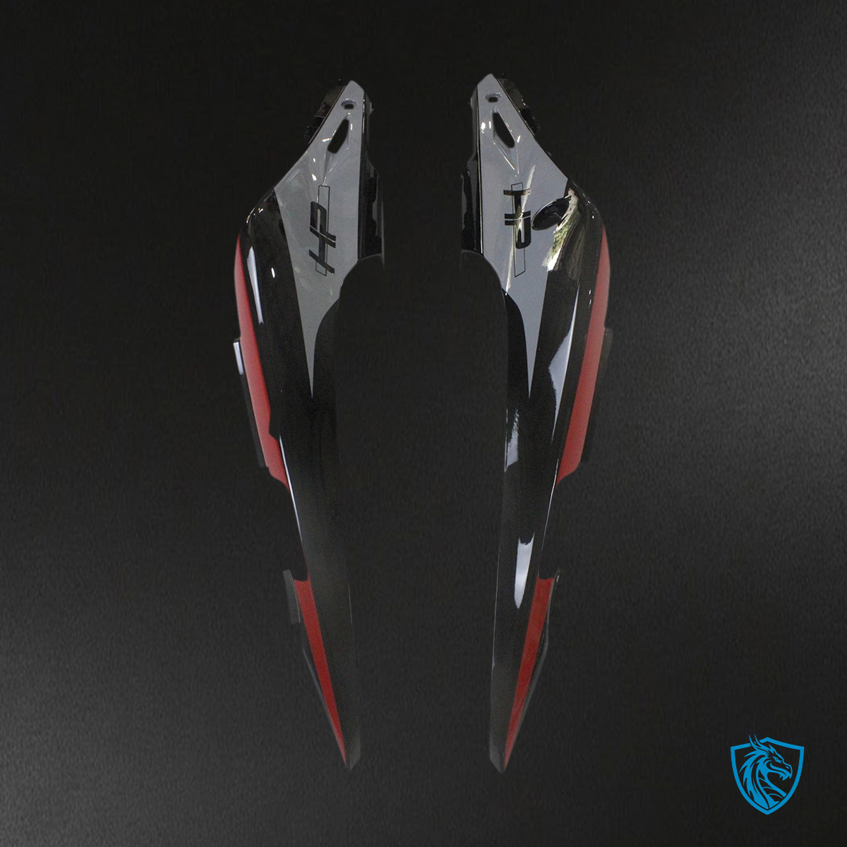 Honda CBR500R (2013-2015) Red & Gray Style 1 - Fairing Kit