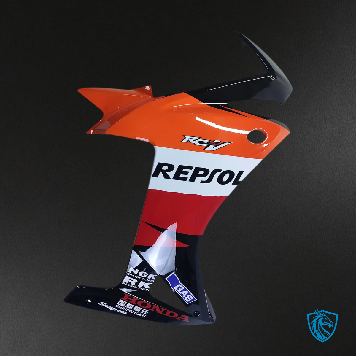 Honda CBR500R (2013-2015) Red & Orange Repjol - Fairing Kit