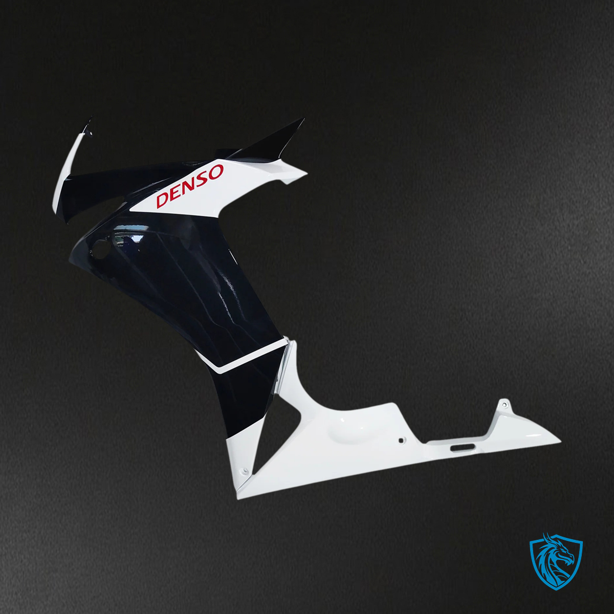 Honda CBR500R (2013-2015) White & Black - Fairing Kit