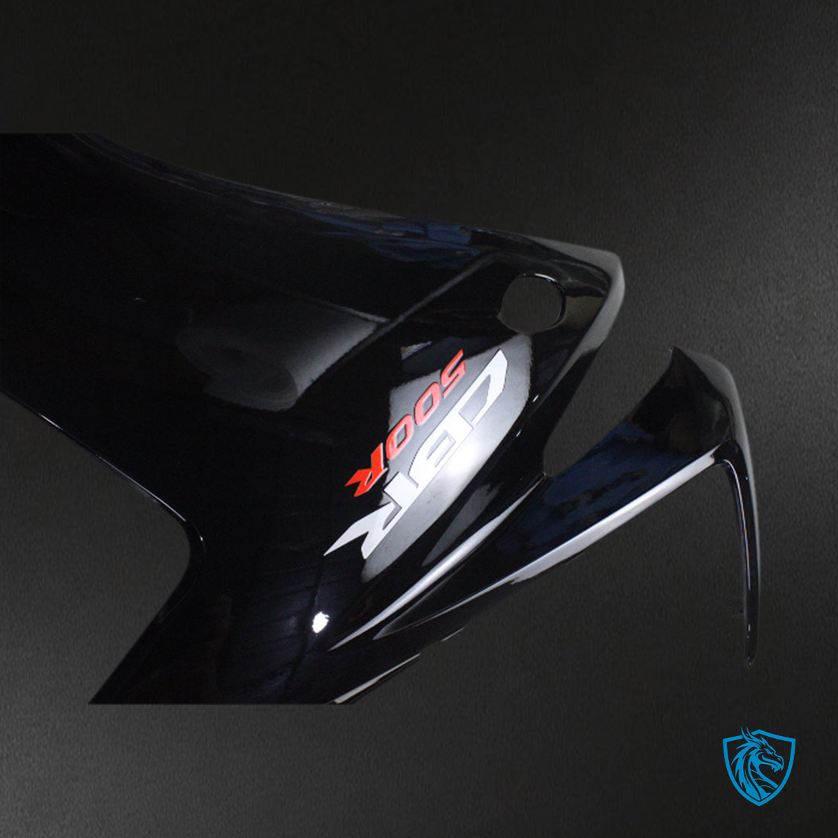 Honda CBR500R (2013-2015) Black & Fire - Fairing Kit