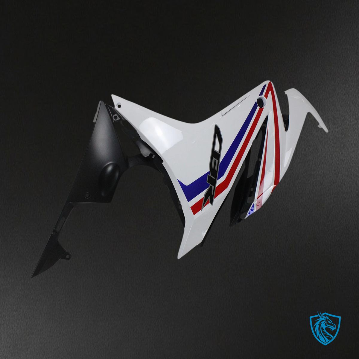 Honda CBR500R (2016-2018) White & Red - Fairing Kit