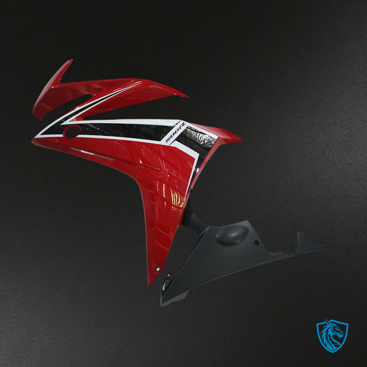 Honda CBR500R (2016-2018) Red & Black - Fairing Kit