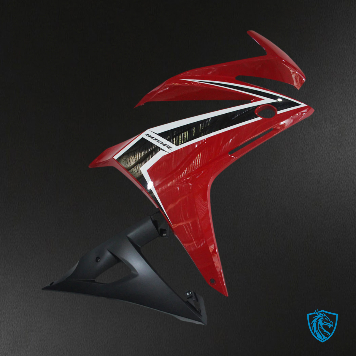 Honda CBR500R (2016-2018) Red & Black - Fairing Kit