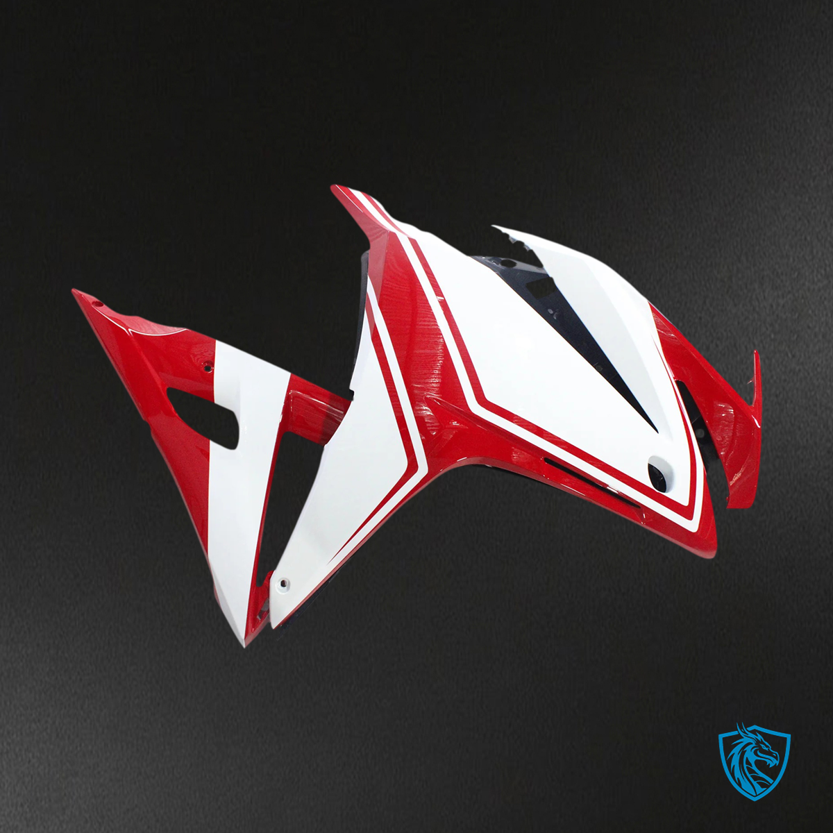 Honda CBR500R (2016-2018) Red & White - Fairing Kit