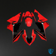 Gloss Red, Black & Gray