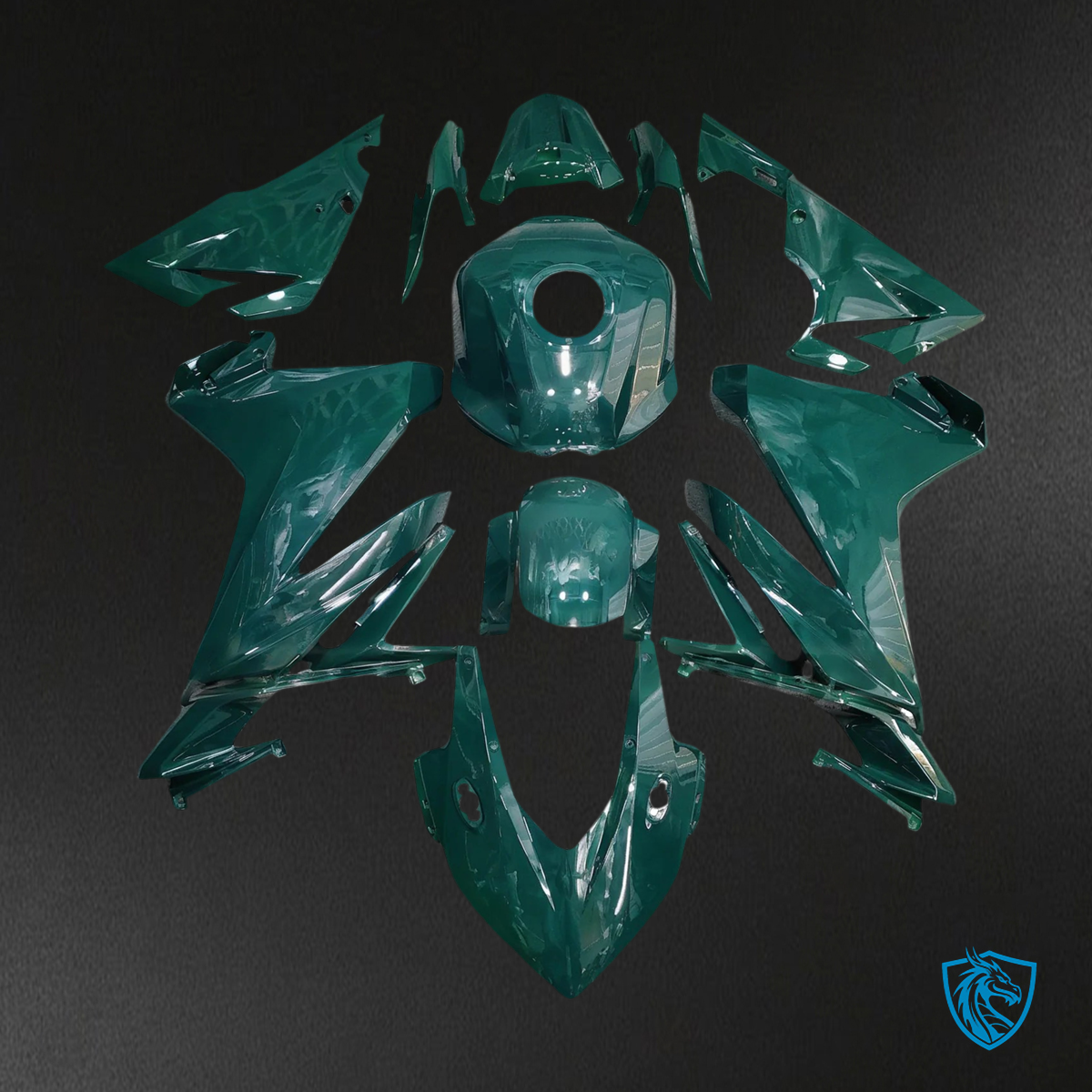 Honda CBR500R (2019-2021) Green - Fairing Kit