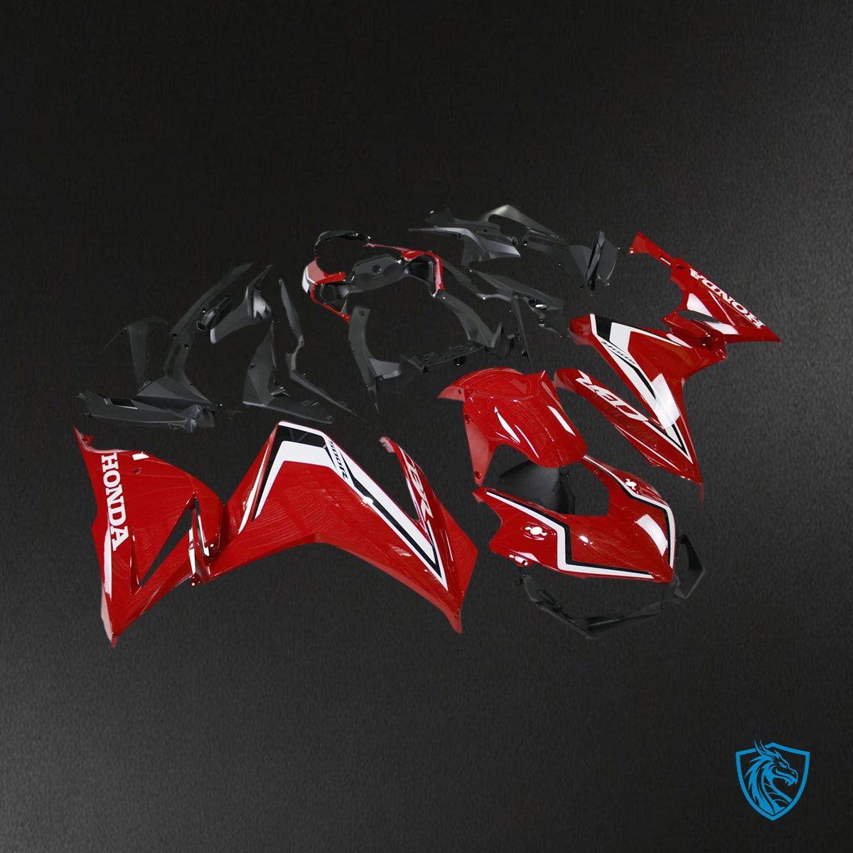 Honda CBR500R (2019-2021) Red - Fairing Kit