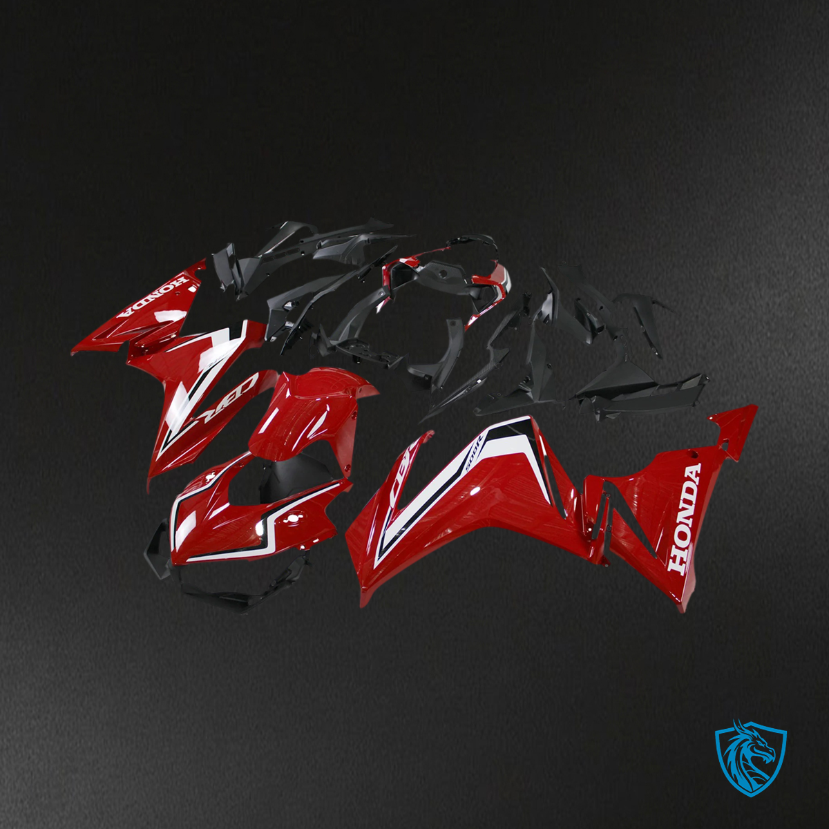 Honda CBR500R (2019-2021) Red - Fairing Kit