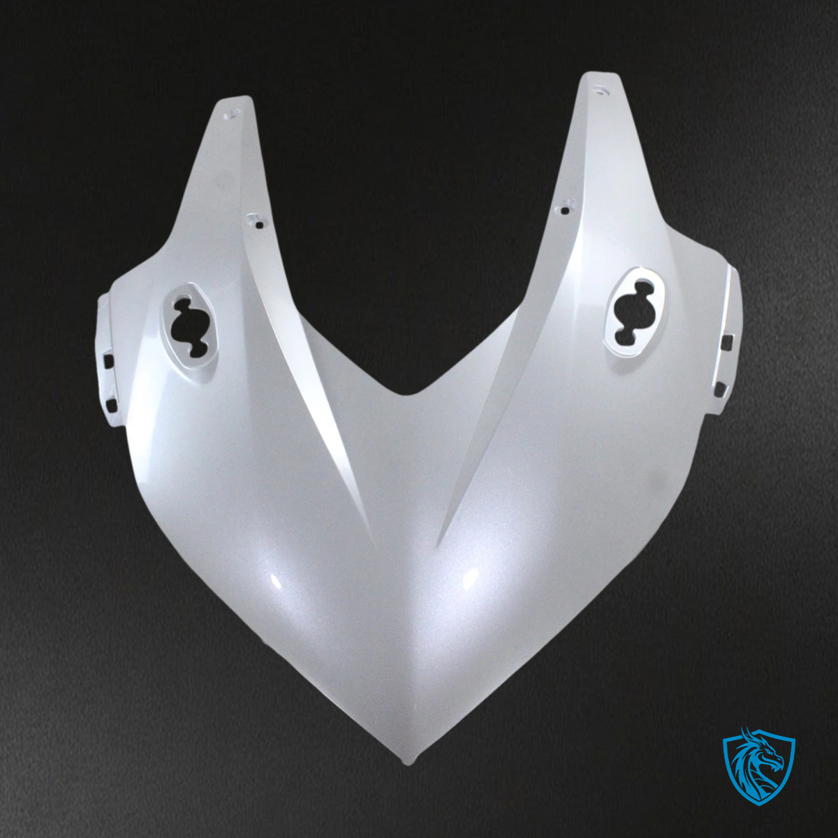 Honda CBR500R (2019-2021) White with Black Logo - Fairing Kit
