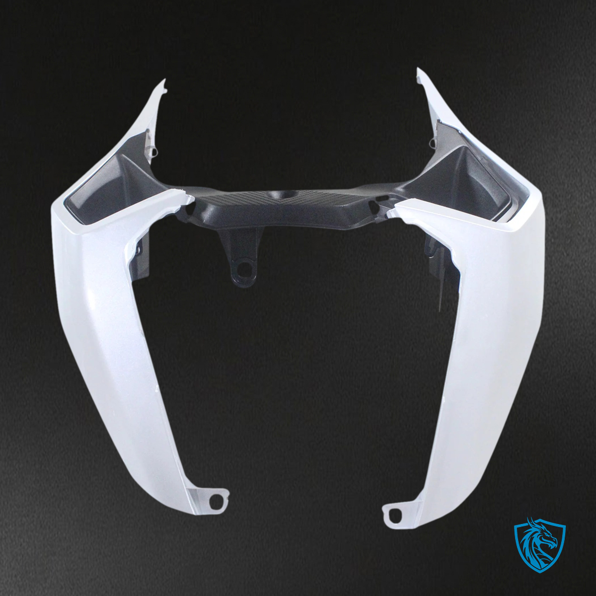 Honda CBR500R (2019-2021) White with Black Logo - Fairing Kit