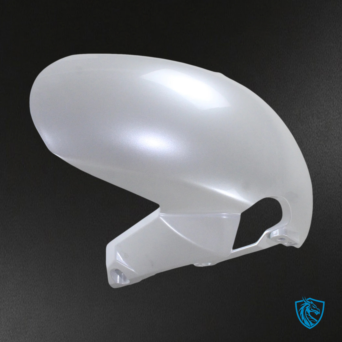 Honda CBR500R (2019-2021) White with Black Logo - Fairing Kit