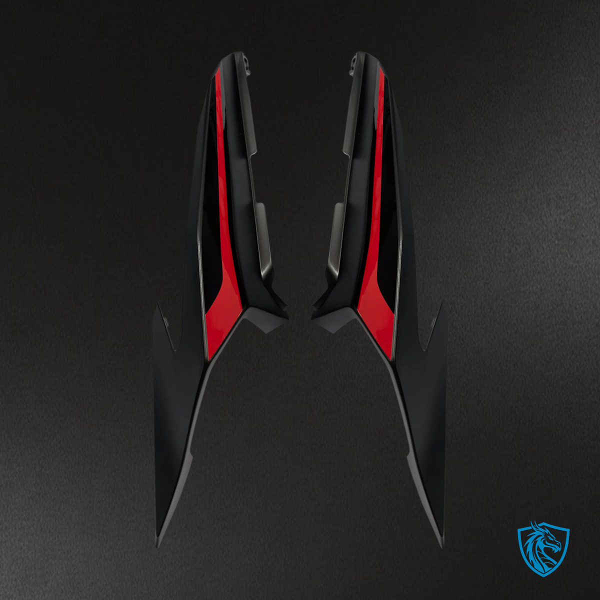 Honda CBR500R (2019-2023) Black & Red - Fairing Kit