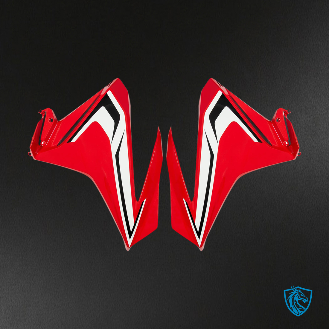 Honda CBR500R (2019-2023) Black & Red - Fairing Kit