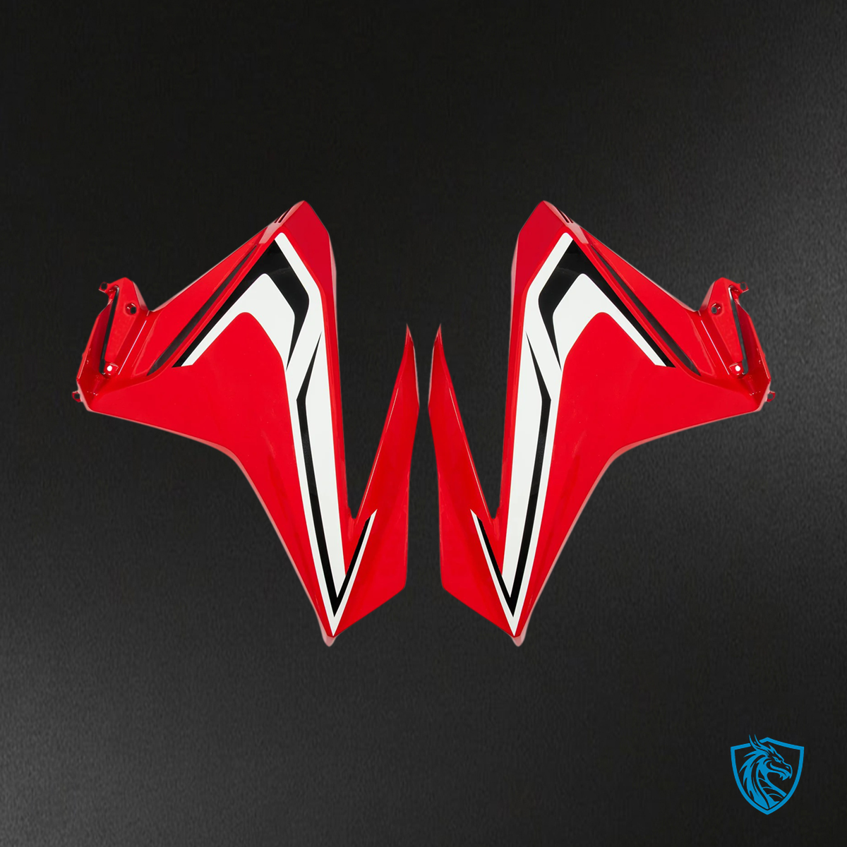 Honda CBR500R (2019-2023) Black & Red - Fairing Kit