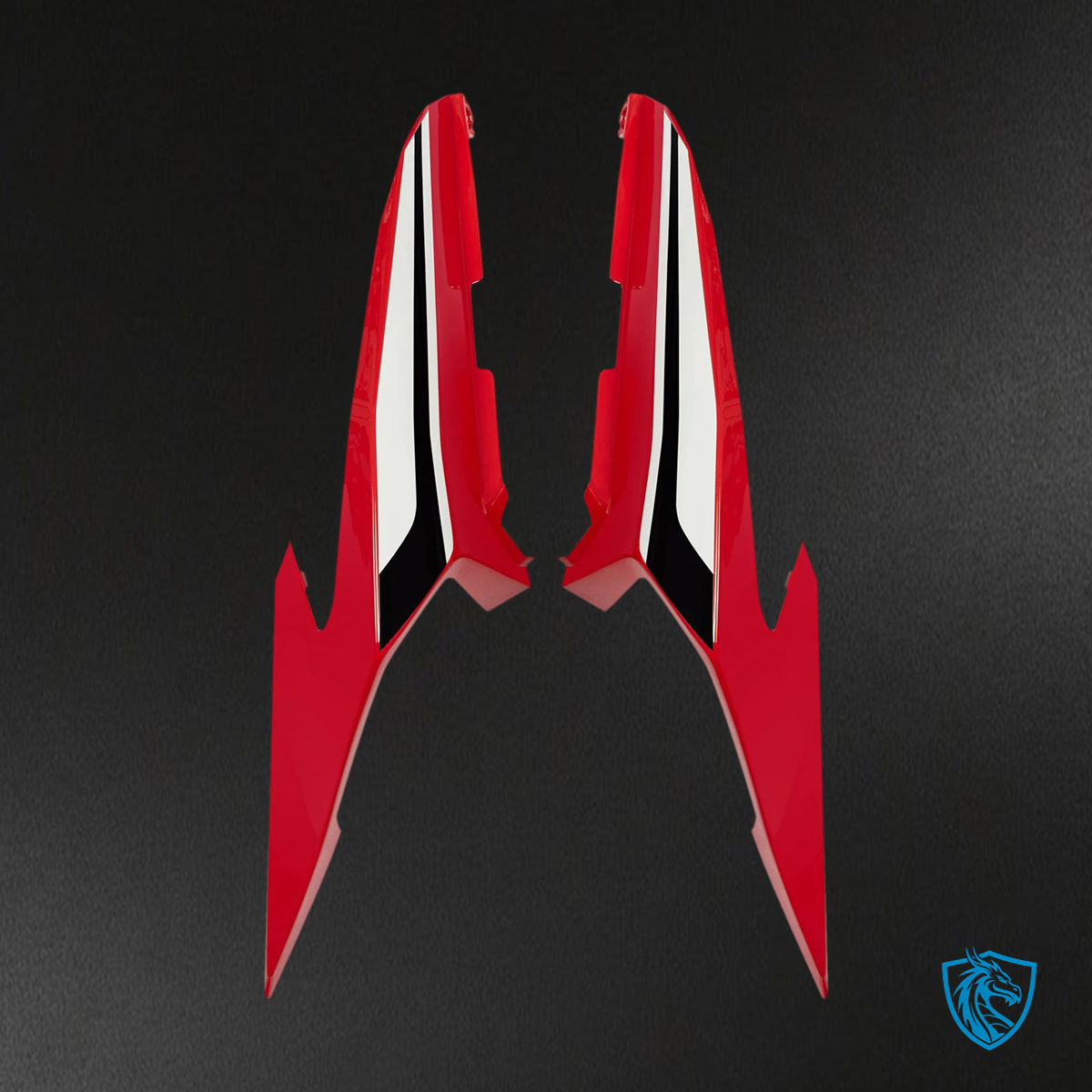 Honda CBR500R (2019-2023) Black & Red - Fairing Kit