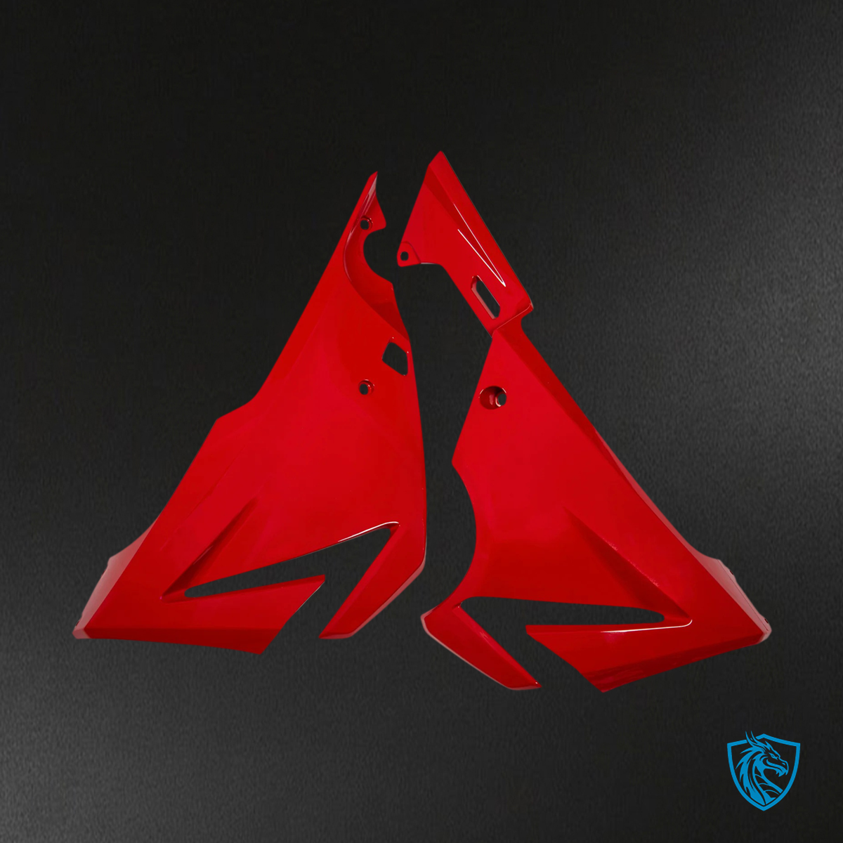 Honda CBR500R (2019-2023) Black & Red - Fairing Kit