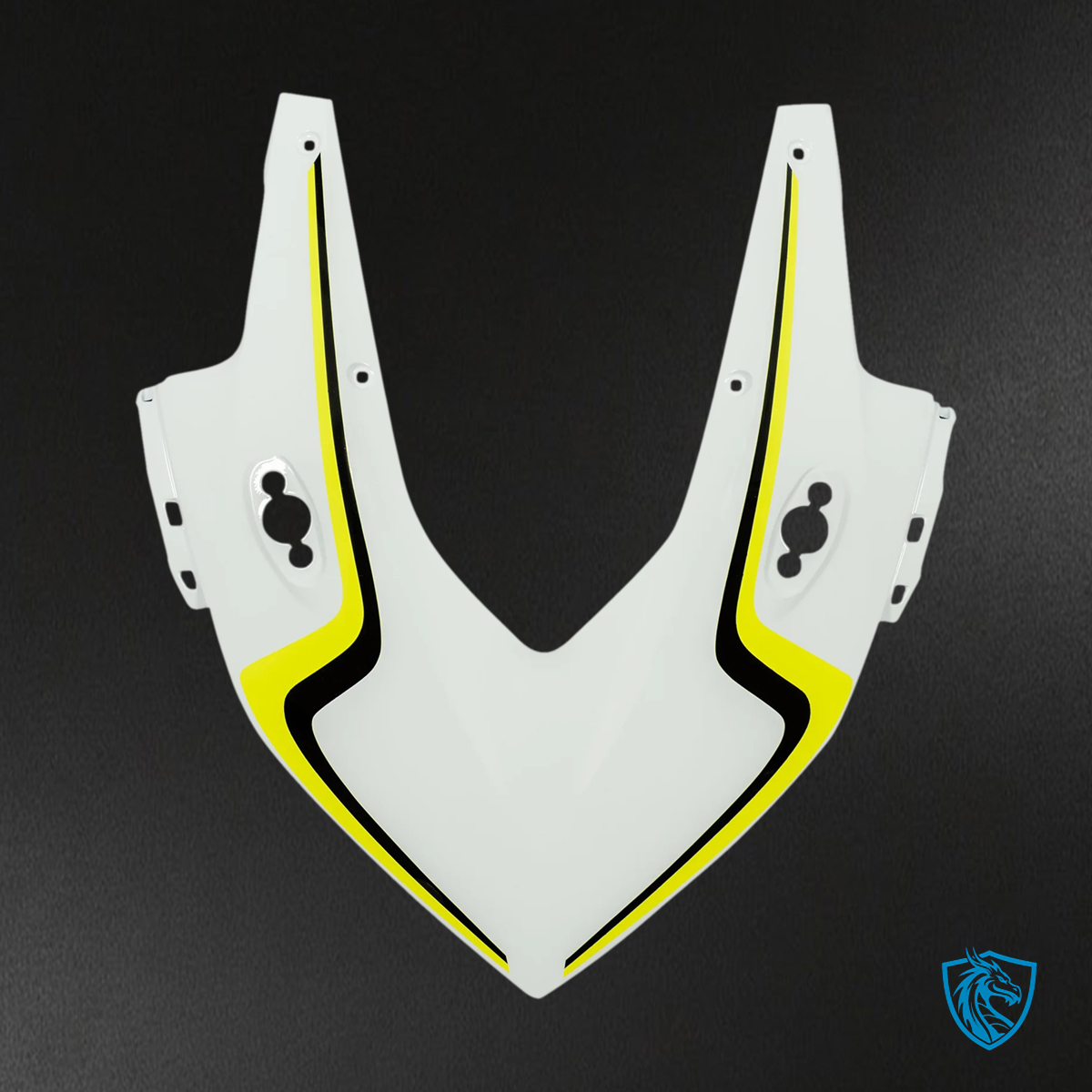 Honda CBR500R (2019-2023) White & Yellow - Fairing Kit