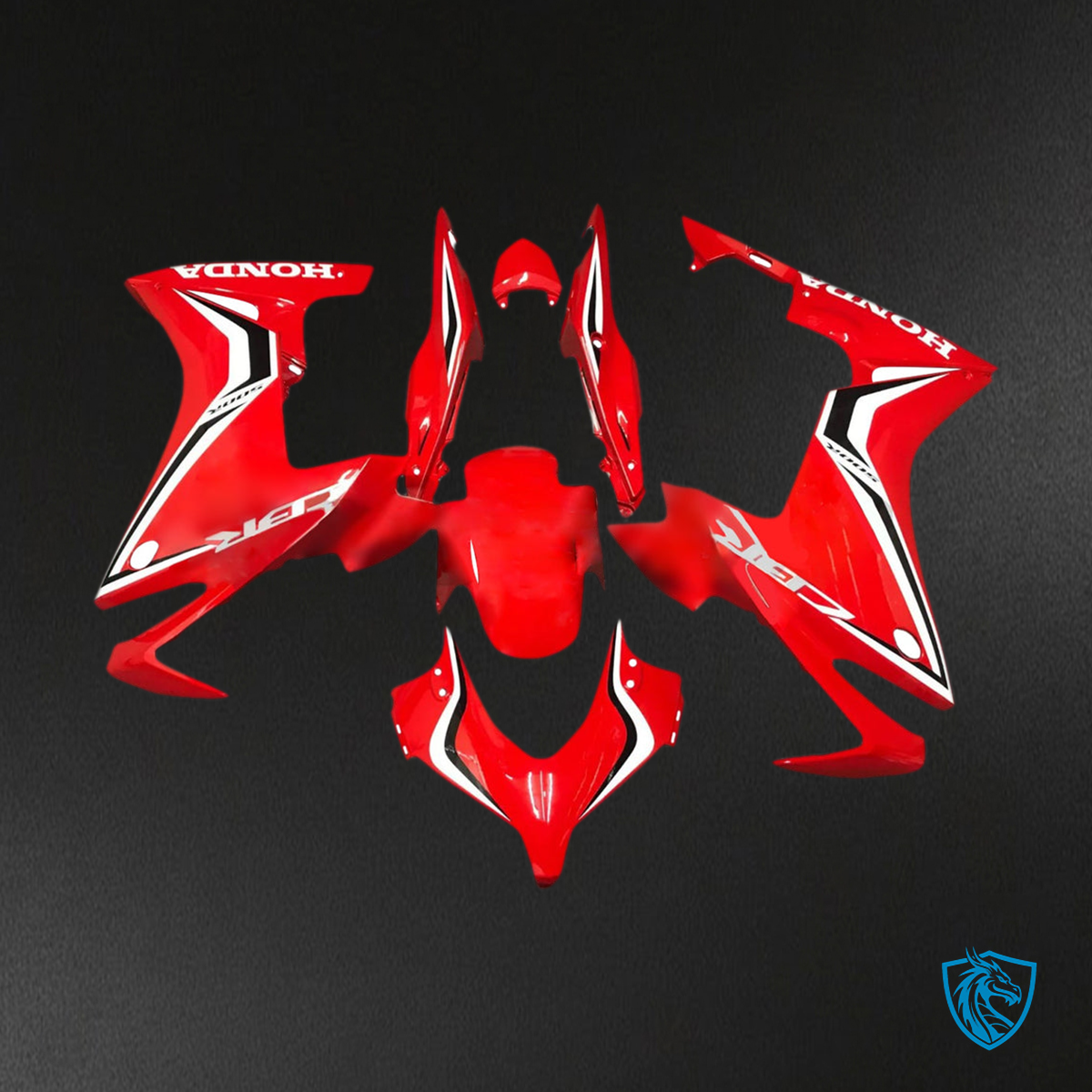 Honda CBR500R (2013-2015 ) Fairing Kit - Gloss Red, White and Black - ABS Bodywork