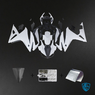 Honda CBR500R (2016-2018) Fairing Kit - Black & White - ABS Bodywork