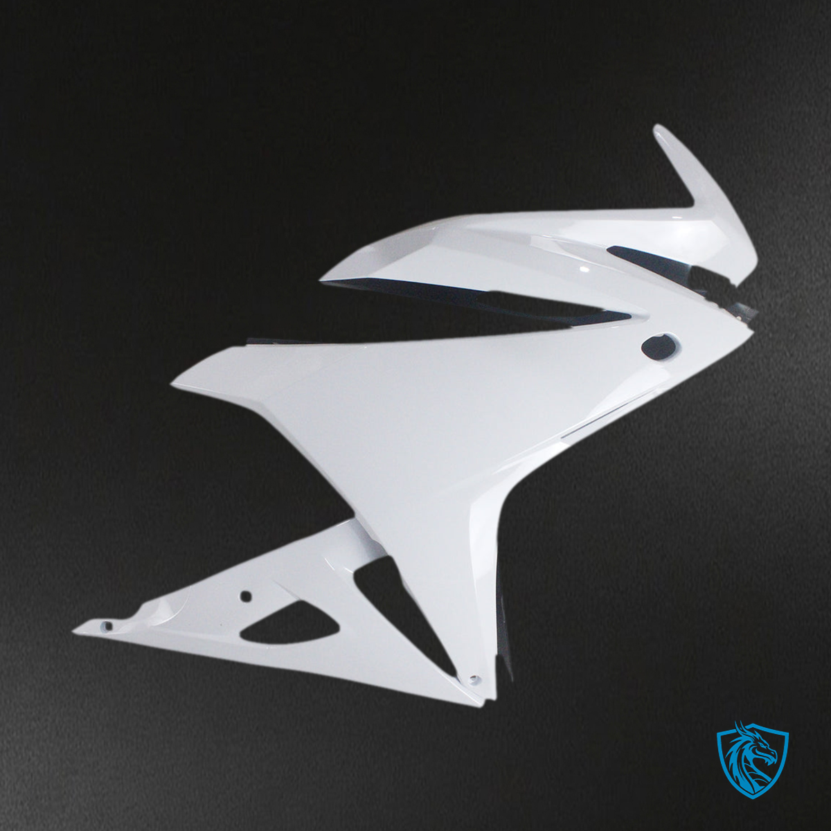 Honda CBR500R (2016-2018) Fairing Kit - Black & White - ABS Bodywork