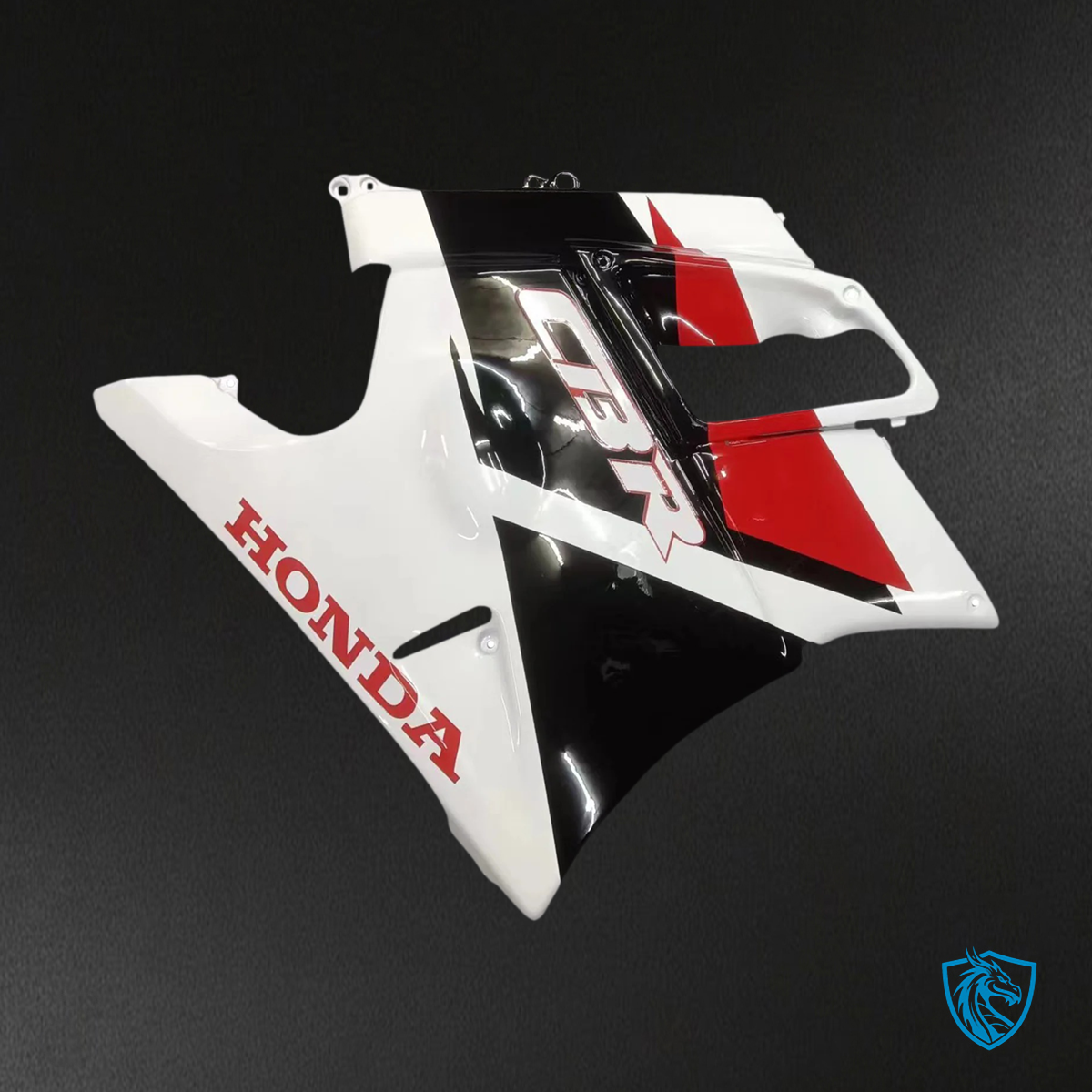 Honda CBR600 F2 (1991-1994) White & Black - Fairing Kit