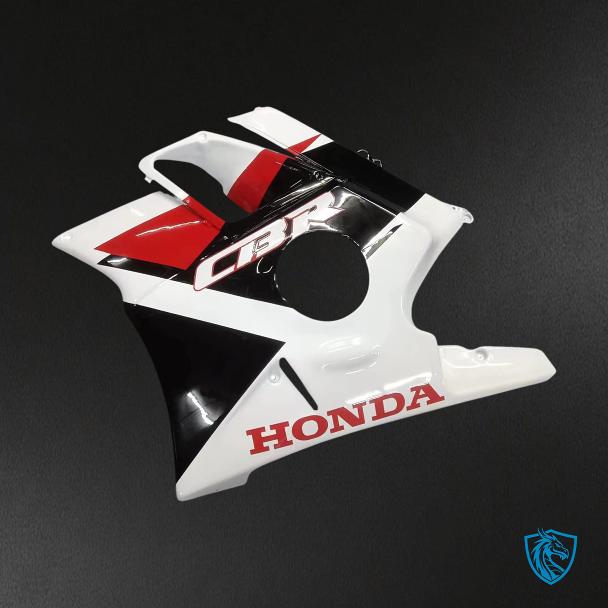 Honda CBR600 F2 (1991-1994) White & Black - Fairing Kit