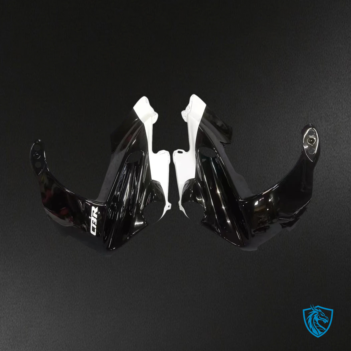 Honda CBR600 F2 (1991-1994) White & Black - Fairing Kit