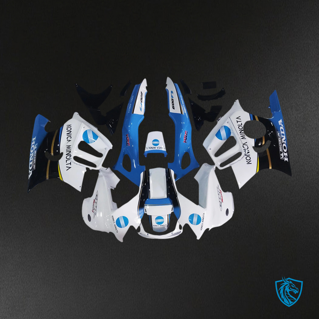 Honda CBR600 F3 (1997-1998) Blue & White - Fairing Kit