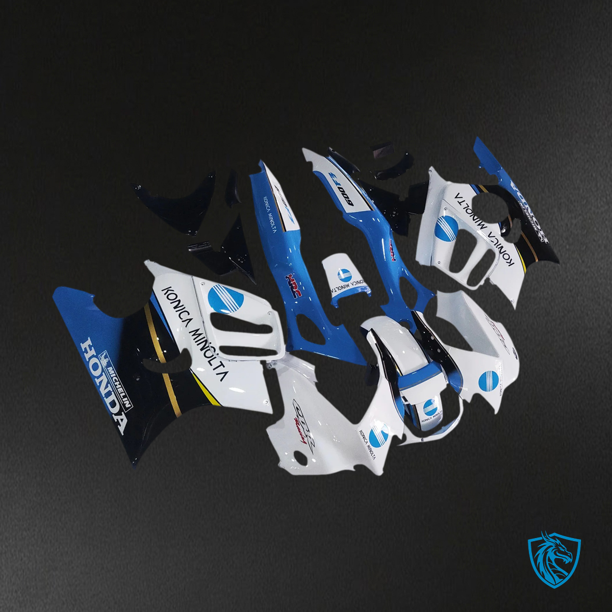 Honda CBR600 F3 (1997-1998) Blue & White - Fairing Kit