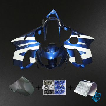 Honda CBR600 F4 (1999-2000) Blue & White - Fairing Kit