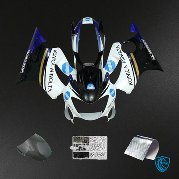 Honda CBR600 F4 (1999-2000) Blue & White - Fairing Kit
