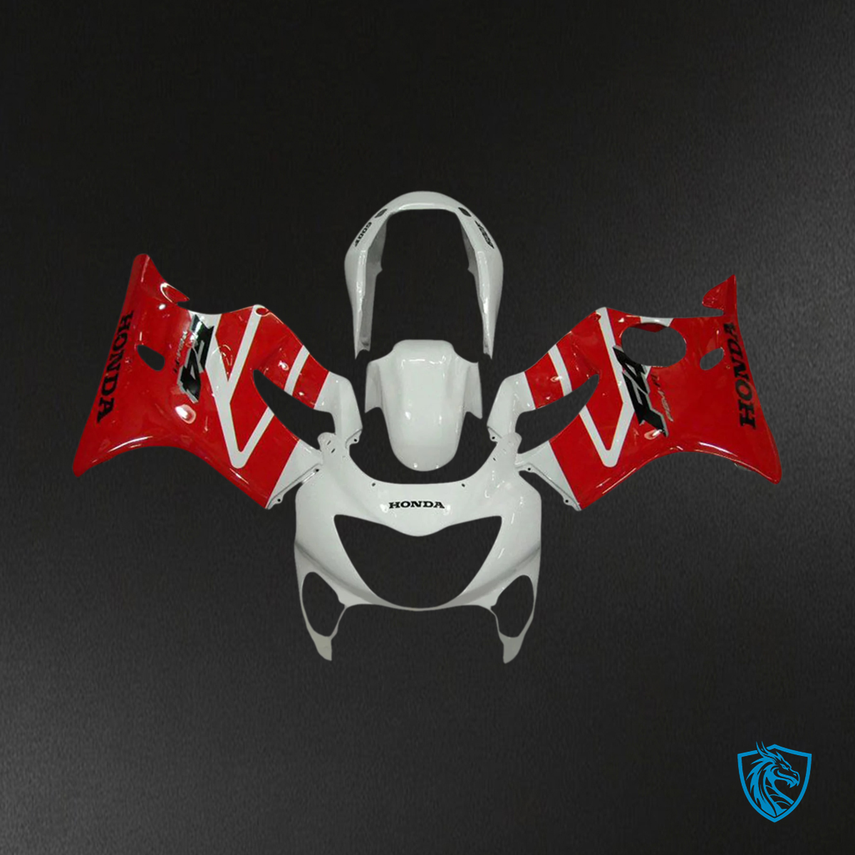 Honda CBR600 F4 (1999-2000) Red & White - Fairing Kit