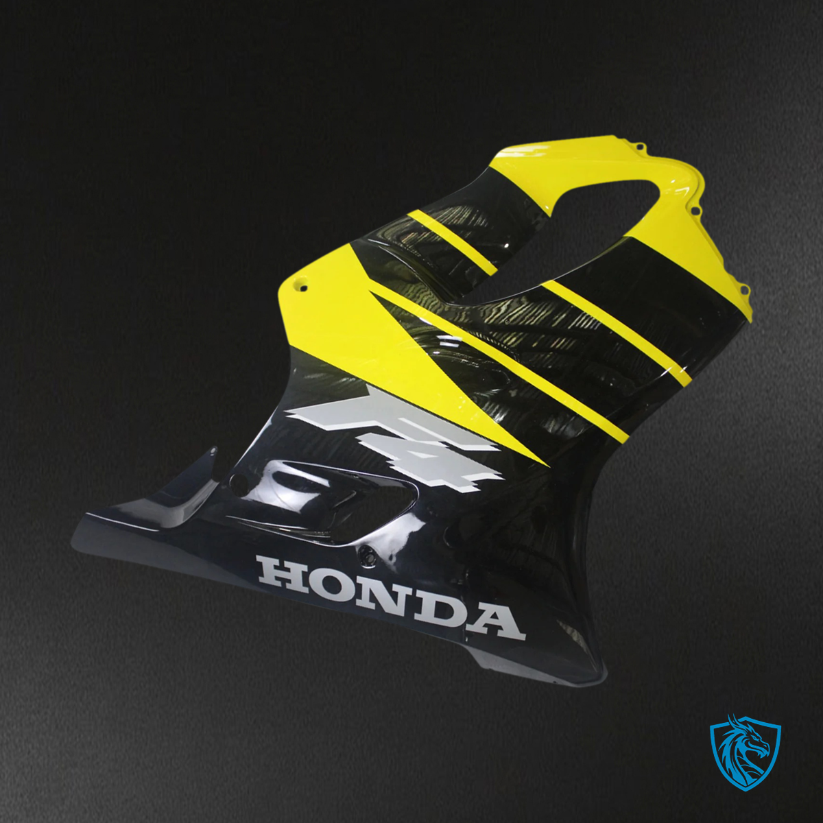 Honda CBR600 F4 (1999-2000) Yellow & Black - Fairing Kit
