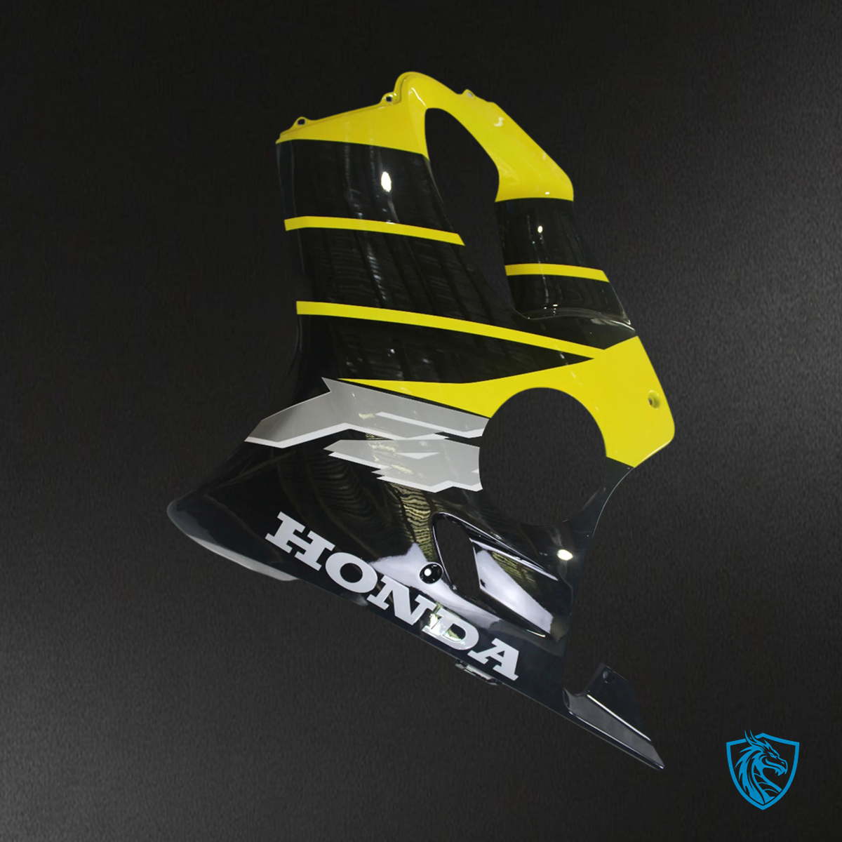 Honda CBR600 F4 (1999-2000) Yellow & Black - Fairing Kit