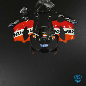 Honda CBR600 F4i (2001-2003) Black Repsol Motorcycle - Custom ABS Fairing Kit